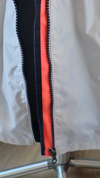 Chaqueta Vela Tribord Mujer Blanca Impermeable