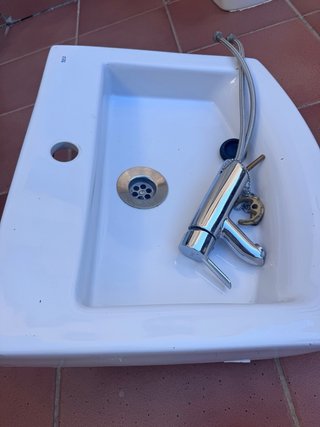Lavabo Roca Blanco Cerámica