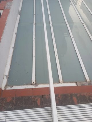 Estructura Toldo Aluminio 7 metros largo