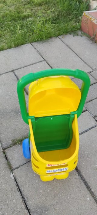 Carrito Molto Blocks Amarillo