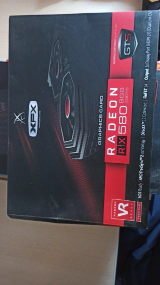 Tarjeta Gráfica XFX Radeon RX 580 8GB GDDR5 Piezas