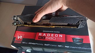 Tarjeta Gráfica XFX Radeon RX 580 8GB GDDR5 Piezas