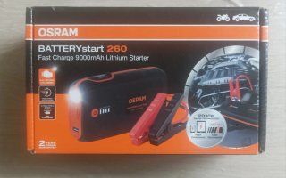 Osram, arrancador de coche de litio