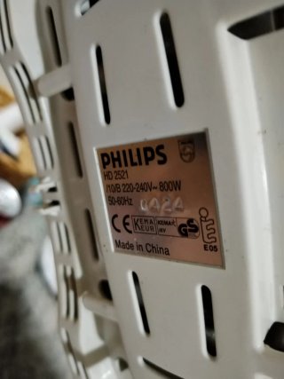 Tostadora Philips Comfort Blanca