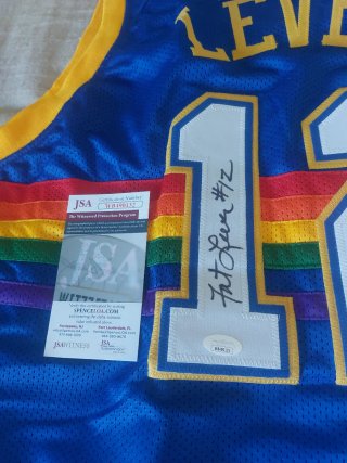 Camiseta Fat Lever 12 Firmada JSA