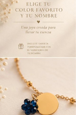 Pulsera Personalizada Name & Color