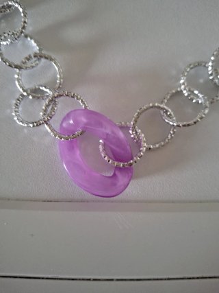 Set collana e bracciale donna multicolor