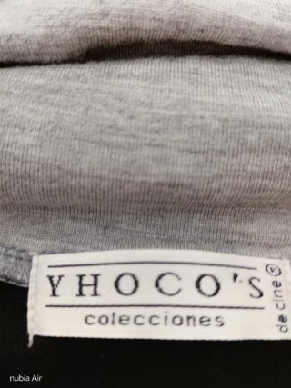 Vestido Yhoco's Gris Talla M