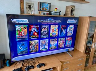 Consola Sega Mega Drive Mini + 2 Mandos