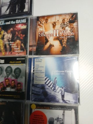 Lote 10 CDs Pop/Rock/R&B/Rap Internacional