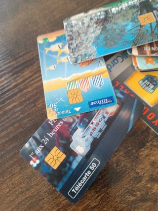 Lotto Tessere Telefoniche Vintage Anni 90
