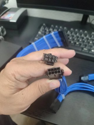Cables PC Personalizados Azul