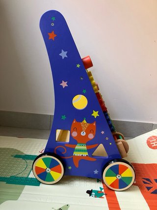 Andador de madera Eureka Kids