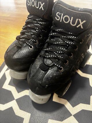 Botas de hockei Sioux Shark negras
