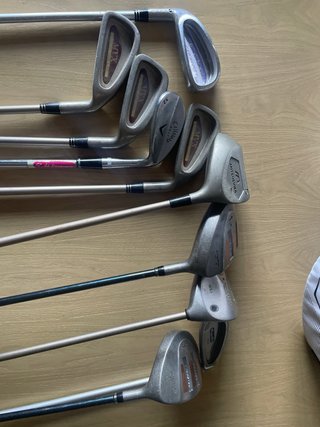 Bolsa de golf Inesis con 10 palos