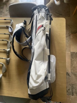 Bolsa de golf Inesis con 10 palos