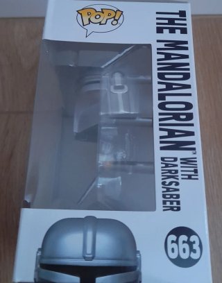Funko Pop Star Wars 663 The Mandalorian Darksaber