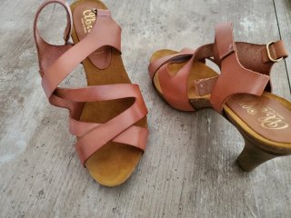 Sandalias de tacón Clou Flowers