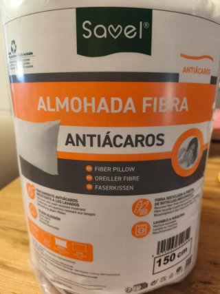 Almohada Savel Fibra Antiácaros 150 cm