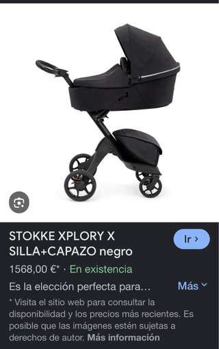 Stokke Xplory Negro