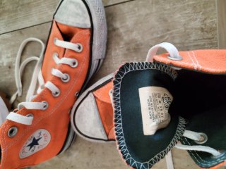 Botas Converse Naranja Talla X