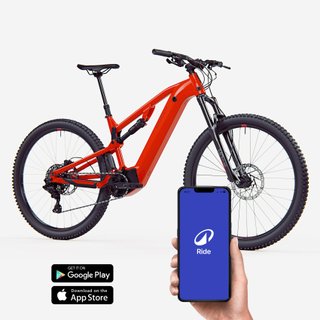 Bicicleta eléctrica montaña 29" doble suspensión E-EXPL 520