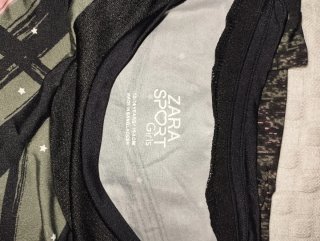 Camiseta deportiva Zara (13-14 años)