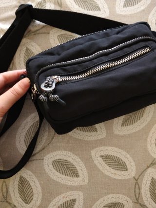 Bolso de hombro negro