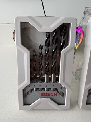 Accesorios  Bosch juego de brocas madera/acero/hie