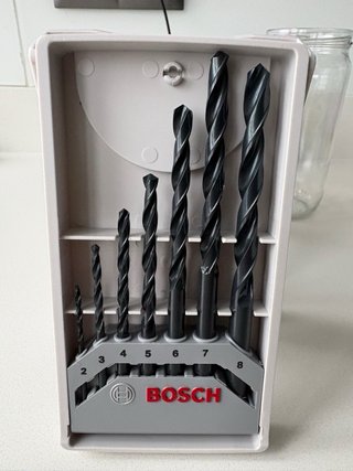 Accesorios  Bosch juego de brocas madera/acero/hie