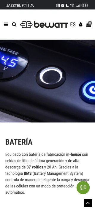 Monopatín Eléctrico Bewatt Mountain Wolf