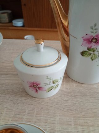 Juego de café porcelana