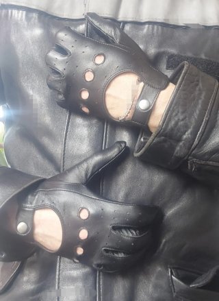 Guanti pelle agnello uomo Tg M