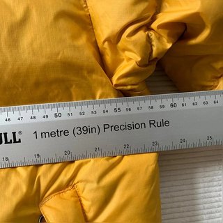 Vintage The North Face Nuptse 700 Puffer Jacket Amarillo/Negro Retro Y2K
