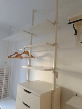 Guardaroba modulare Ikea bianco