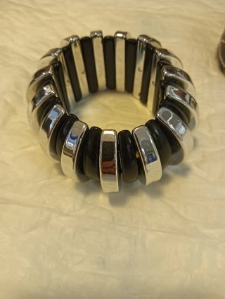 Lote 3 pulseras eslabones circulares