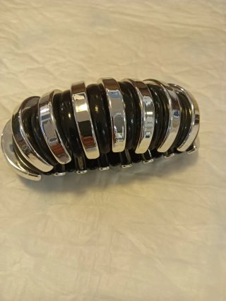 Lote 3 pulseras eslabones circulares