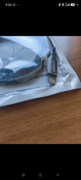 Cavo ricarica Apple Lightning 1m