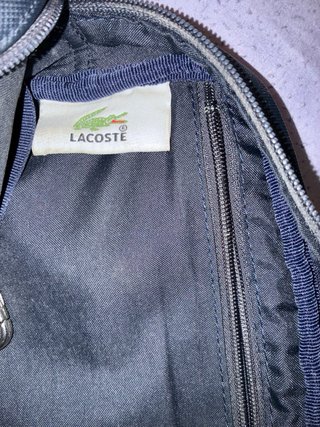 Bandolera Lacoste Negra