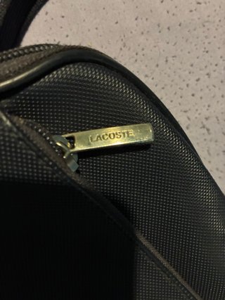 Bandolera Lacoste Negra