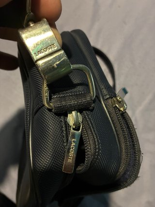 Bandolera Lacoste Negra