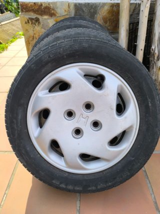 Llantas Honda CRX del sol