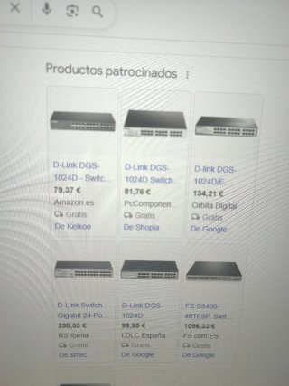 Switch D-Link 24 Puertos DGS-1024D