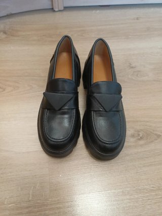 Zapatos negros plataforma