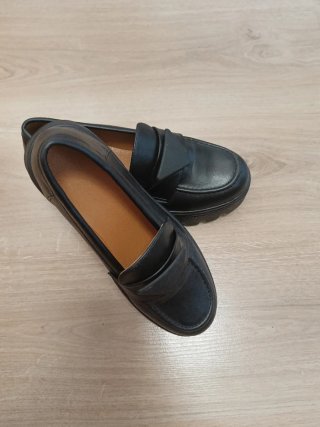 Zapatos negros plataforma