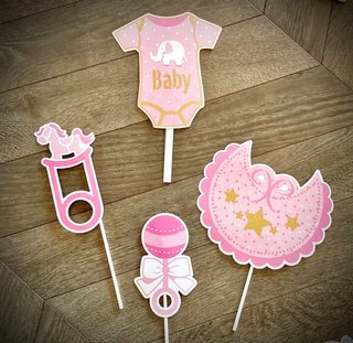 Kit Baby Shower It’s a Girl Rosa