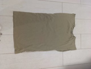 Vestido verde oliva