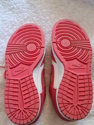 Dunk Low rosas y blancas