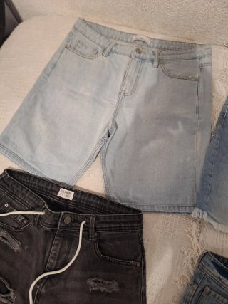 Lote 4 Pantalones Cortos Hombre