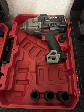 3 x Parkside 20V Impact Wrench
